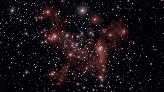 Uma nova visão das estrelas em torno do centro da Via Láctea