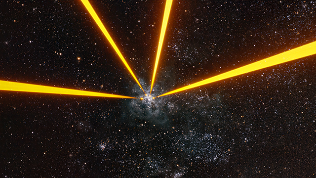 Aiming at a cosmic tarantula