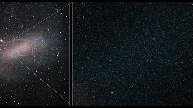 A starry night, in another galaxy