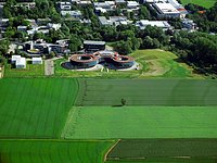 ESO Headquarters seem from above