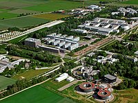 Aerial view of the Garching Campus