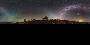 View above La Silla