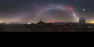 Night sky at La Silla