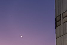 Venus, Mars and the Moon beyond the VLT