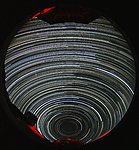Southern Hemisphere circumpolar star trails