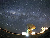 Milky Way above ALMA