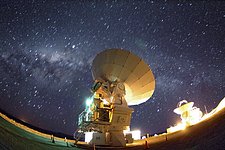 Milky Way above ALMA