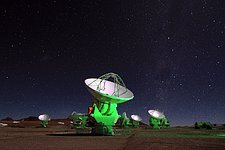 Antennae in the Night