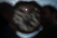 Solar eclipse 2015 at ESO HQ