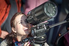 Solar eclipse 2015 at ESO HQ