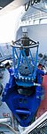 Vertical panorama of the ESO 3.6-metre telescope