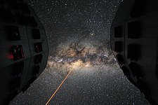 Galactic Bridge between Kueyen and Melipal