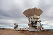 Two Japanese Antennas for ALMA