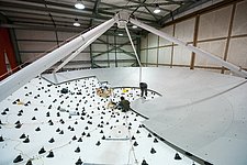 The Dish of a European Antenna takes shape