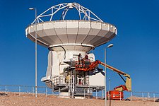 Checking an ALMA Antenna