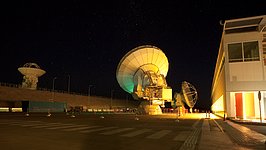 ALMA night time testing