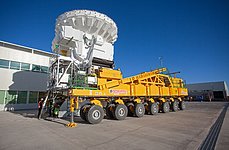 ALMA antenna on a transporter