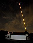 ESO's New Compact Laser Guide Star Unit Tested