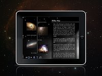 Screenshot of the Back in Time iPad app