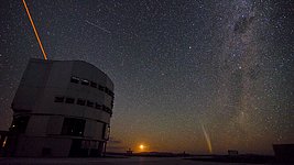 ESO’s Paranal Observatory by night