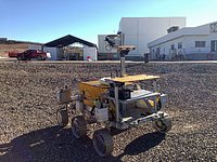 Mars rover being tested near the Paranal Observatory