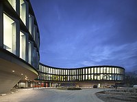 A view of the ESO Headquarters Extension
