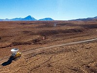 The final ALMA antenna arrives at Chajnantor
