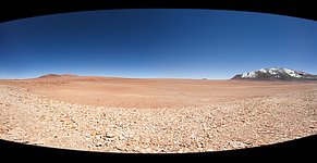The Large, Flat Chajnantor Plateau
