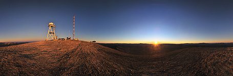 Cerro Armazones at Sunset