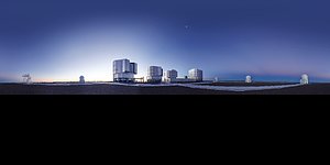 Another clear day at Paranal