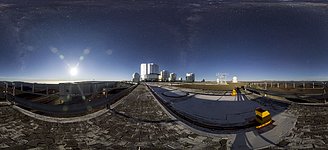 VLT at night
