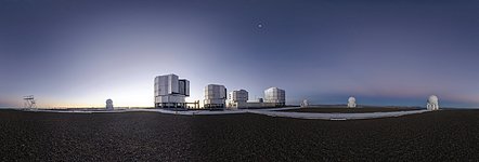 Sunset Panorama at the VLT