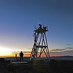 Watching the Sunset at Cerro Armazones