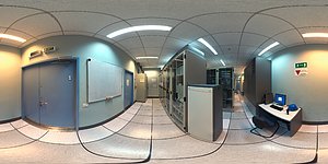 Computer room panorama