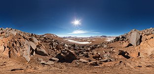 Panorama at Chajnantor