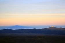 Shadow of Cerro Paranal