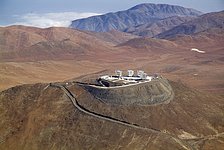 Aerial View of Cerro Paranal