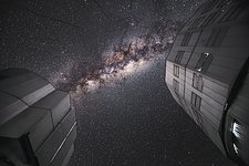 Bridge over the VLT