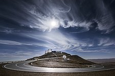 Road to Paranal