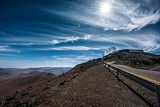 Road to Paranal