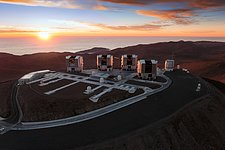 Paranal and the Pacific at Sunset