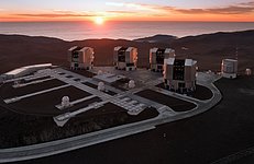 Paranal and the Pacific at Sunset