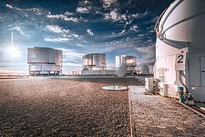 Sun Shines on Paranal