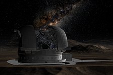 E-ELT in its Enclosure