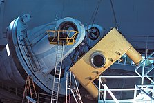 Main structure of the ESO 3.6-metre telescope