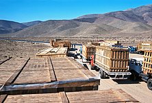 Transport of the components of the ESO 3.6-metre telescope