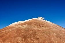 Explosions atop Cerro Armazones