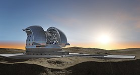 E-ELT in its Enclosure