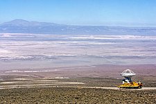 ALMA antenna transported to Chajnantor