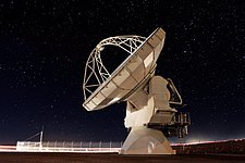 ALMA antenna at Chajnantor